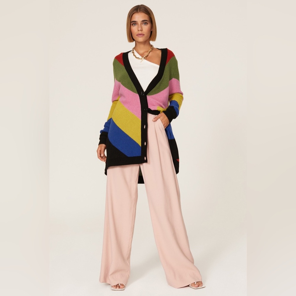 Sara Battaglia Rainbow Cardigan
